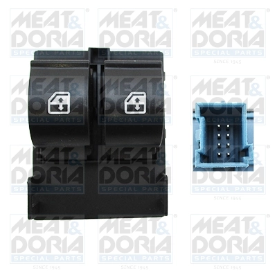 Switch, window regulator